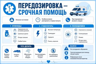 Помощь при передозировке в Донском